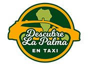 Logotipo Descubre La Palma en Taxi - 4 plazas para tours o excursiones personalizadas para hacer turismo en la isla bonita o para traslados al aeropuerto